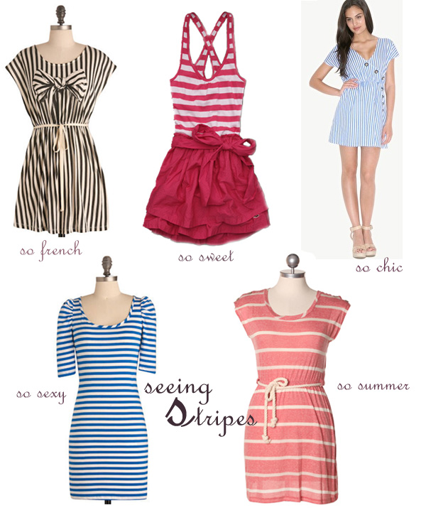 Cheap-Chic Striped Dresses Under $50