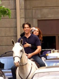 Harry Connick, Jr. Debra Messing. Will and grace. Harry Connick