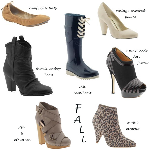 fall boots, fall shoes, fall shoe trends; comfy ballet flats; comfrtable boots; comfotable ballet flats; short cowboy boots; piperlime coupon code; what's in for fall; cute rainboots; cute ankle boots