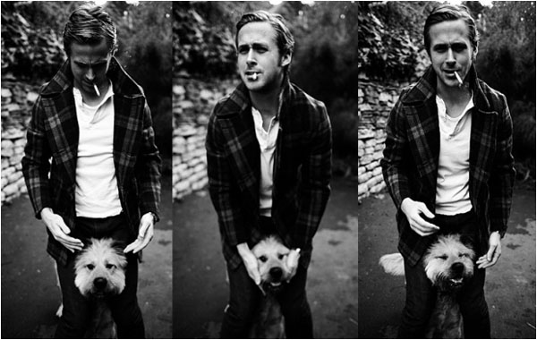 ryan gosling's style; ryan gosling fashion; what ryan gosling wore to the mtv movie awards; ryan gosling's ferregamo pants; postal pants; postman pants; tuxedo pants; mens style inspiration