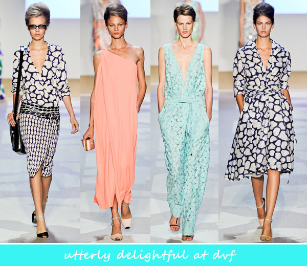 best of new york fashion week: diane von fursteberg; dvf