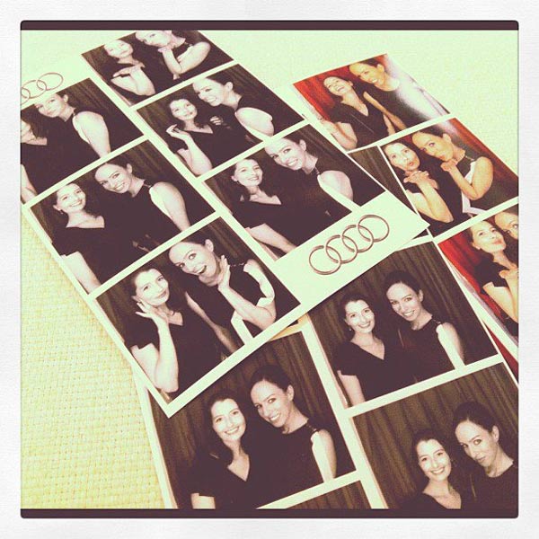 Audi photo booth at Cecconi's