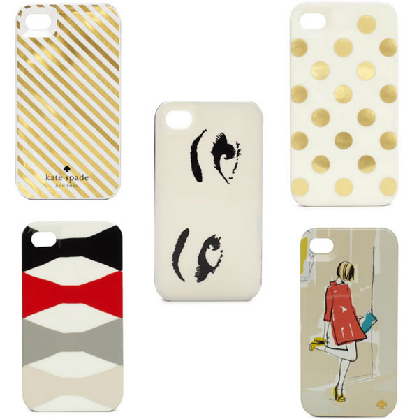 kate spade garance dore iphone cases; cute iphone case; polka dot iphone case; gold stripe iphone case; stylish iphone case; fashionable iphone case; chic iphone case