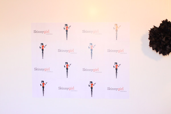 A cute idea for photo booth backdrop for your Oscars Party / Awards Show Party: a {free} step-and-repeat. Download it from Skinnygirl Cocktails. More info on www.KellyGolightly.com