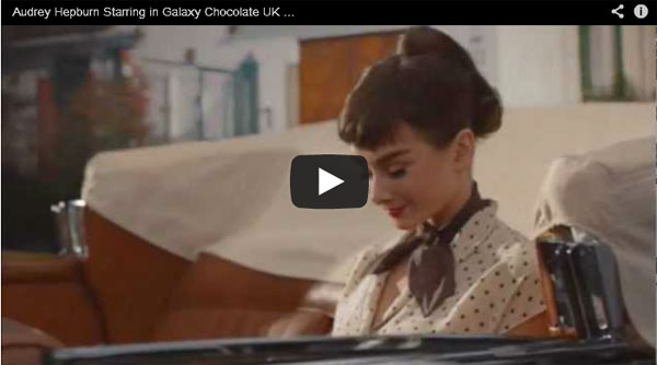 Audrey Hepburn Commercial