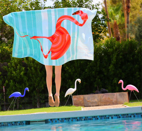 tide and pool flamingo towel; where to find a a flamingo towel; where to find cute beach towels