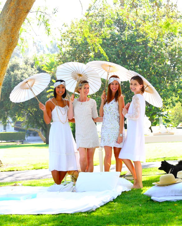 what to wear to a lawn party; what to wear to a great gatsby party; what to wear to a white party