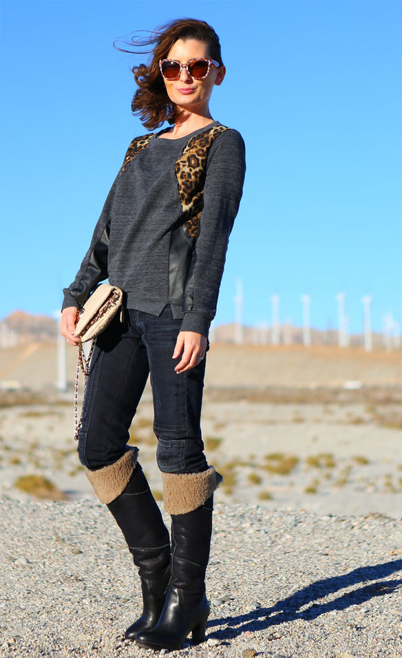 ugg dreaux boots; comfy winter boots;  cute black leather boots; vogue influencer; ugginfluencer; best winter boots; cute ugg boots