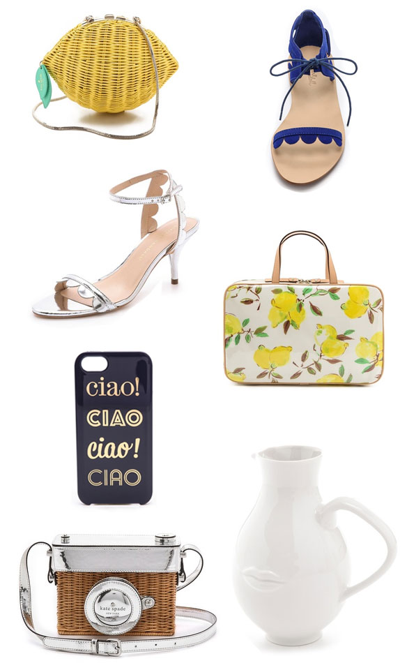shopbop coupon code; shopbop code; shopbop promo code; shopbop sale; shopbop 25% off code;  loeffler randall scalloped sandals for less; kate spade lemon bag for less; cute iphone cases; cute summer hats; cute summer fedoras; jonathan adler muse pitcher for less