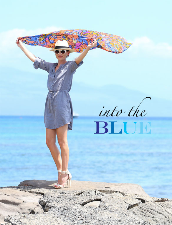 into the blue; grey sundry dress; sundry coverup; comfy summer dresses; lightweight summer dresses; what to wear in the desert; what to wear on tropical vacation; what to wear to hawaiii