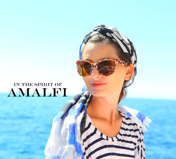 amalfi coast style; what to wear to the amalfi coast; how to wear stripes; in the spirit of capri