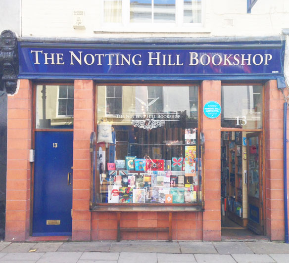 notting hill bookshop from the movie notting hill