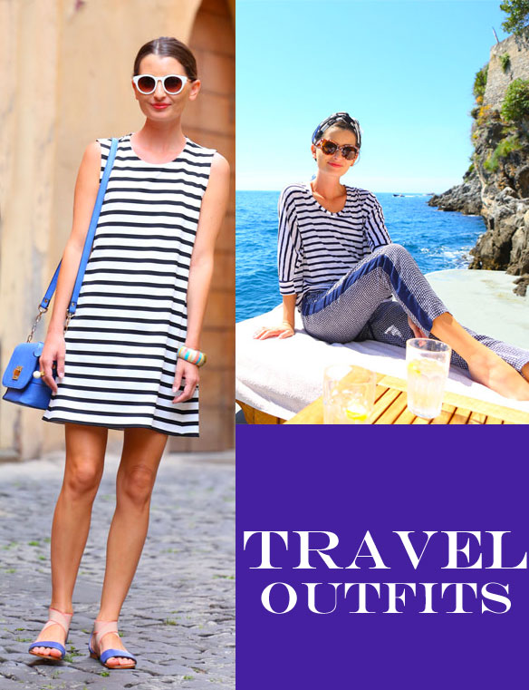 travel outfits, comfy striped dresses, travel outfit ideas