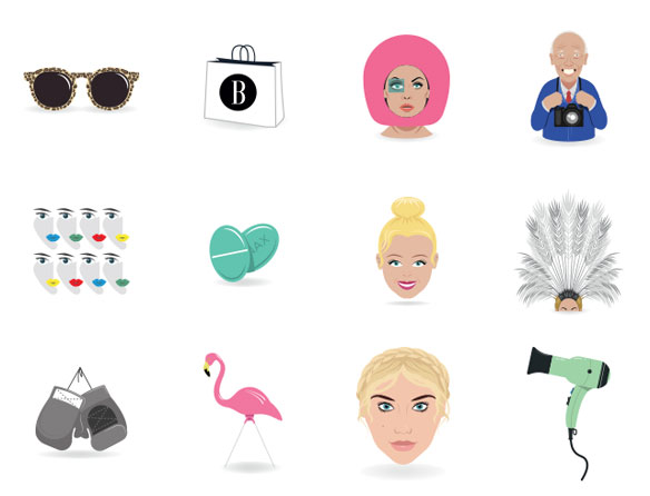 harper's bazaar emojis iphone download for free flamingo emojis fashion emoji