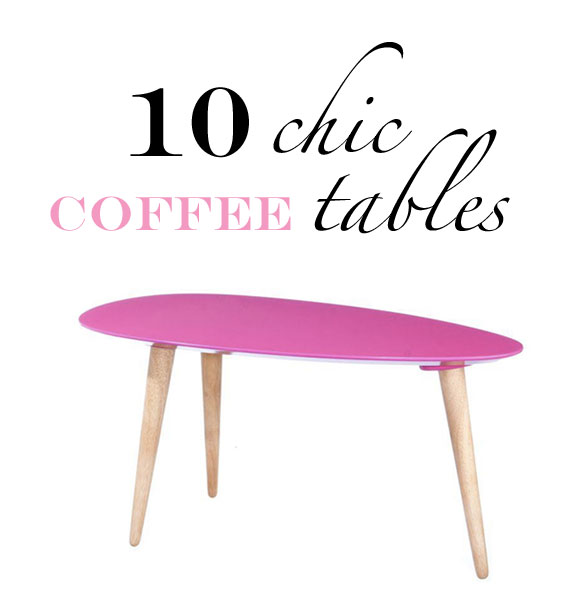 chic coffee tables; chic cocktail tables; stylish coffee tables; white coffee tables; marble coffee tables; rams head coffee table; pink coffee table; cheap but cute coffee tables