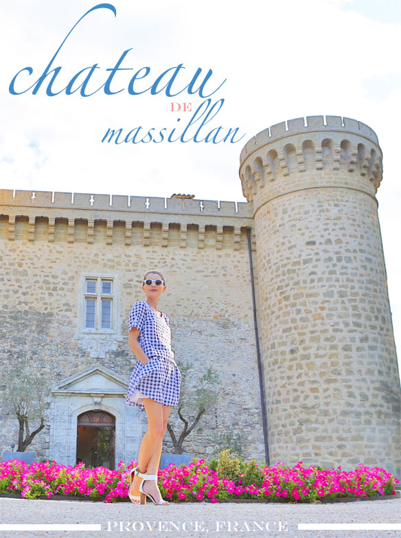 best places to stay in provence chateau de massillan visited by top style & travel blogger kelly lee of kelly golightly