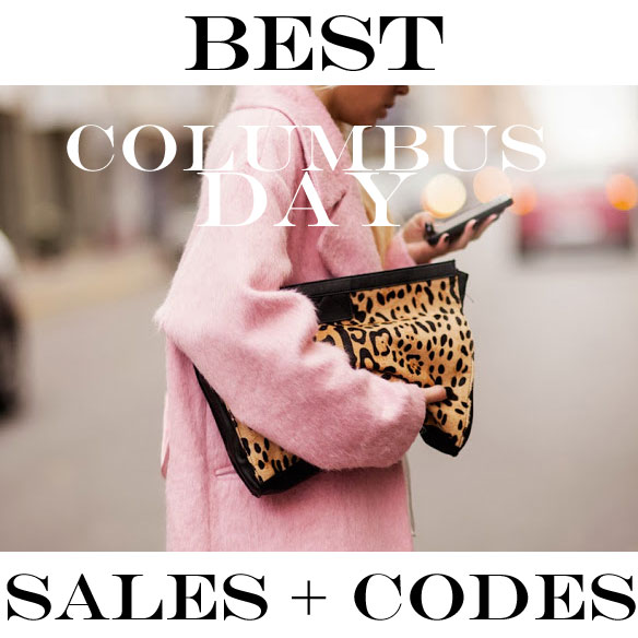 best columbus day sales; best columbus day coupon codes, bloomingdale's coupon code; j.crew coupon code; banana republic coupon code; piperlime coupon code; madewell coupon code