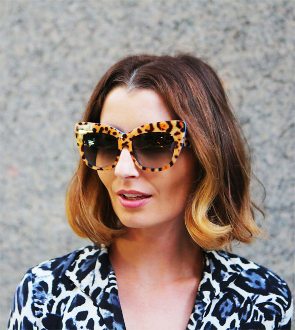 leopard print sunglasses
