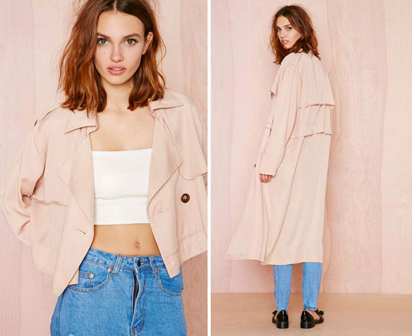 convertible trench coat under $100 | kelly golightly