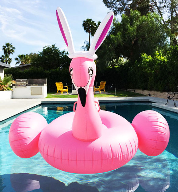 Giant Flamingo Easter Bunny | KELLY GOLIGHTLY