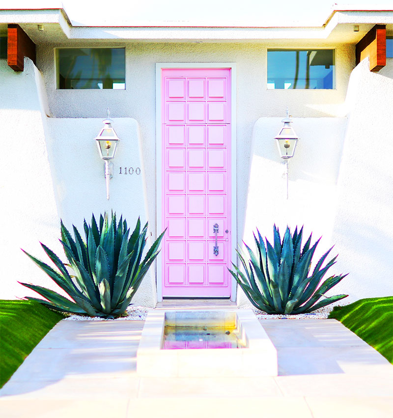 Palm Springs Pink Door | KELLY GOLIGHTLY