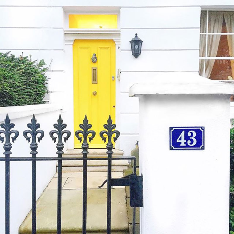 Yellow Door Notting Hill #yellowdoor  #yellowdoors