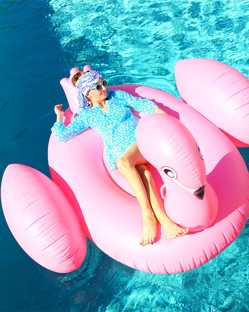 Giant Flamingo Float | Kelly Golightly