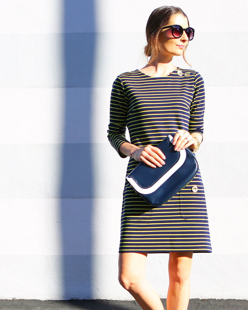 How To Style a Striped Dress #kellygolightly