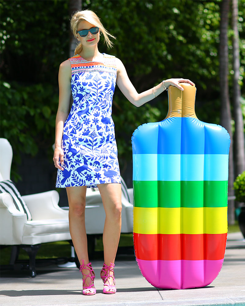 Popsicle Pool Floats + Persifor Lookbook | Styled by Kelly Golightly