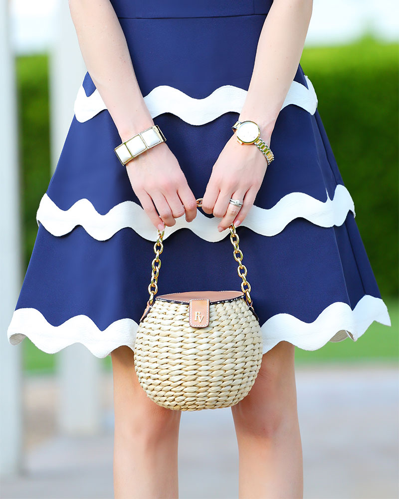 The cutest scalloped dress ever! 