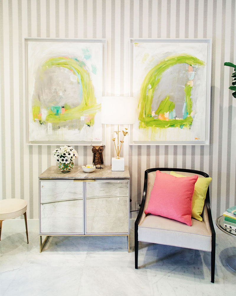 Kelly Golightly's House: Love this Kate Spade entryway. #kellygolightly #katespade