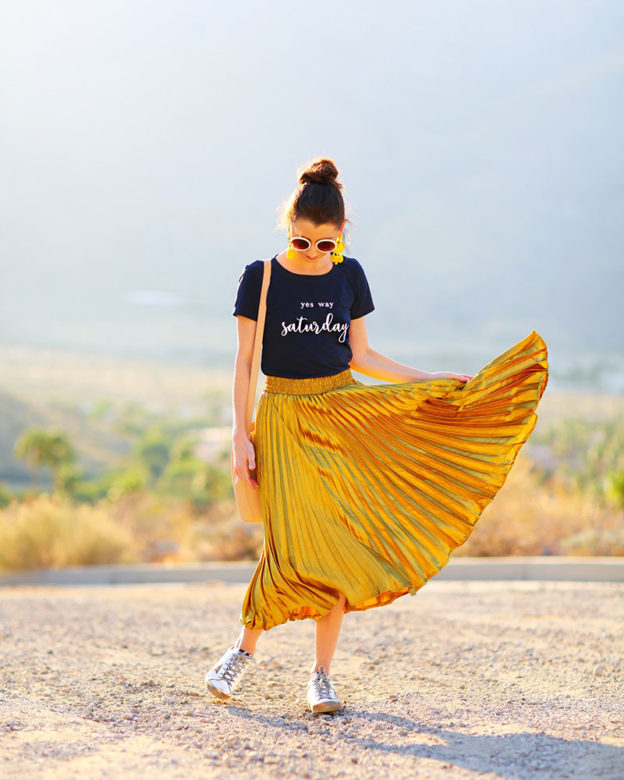 Pretty Pleats How To Style A Pleated Skirt Kelly Golightly 