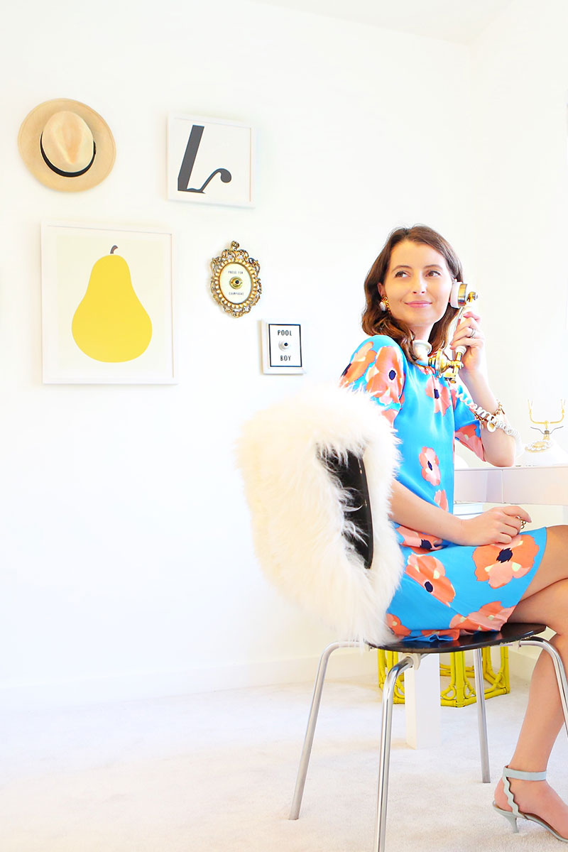Colorful Palm Springs Office Tour | Kelly Golightly