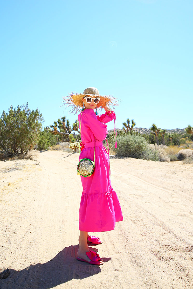 MDS Stripes Pink Garden Dress - Kelly Golightly