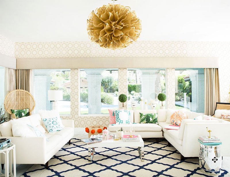 Gorgeous Gold Chandelier | Kelly Golightly