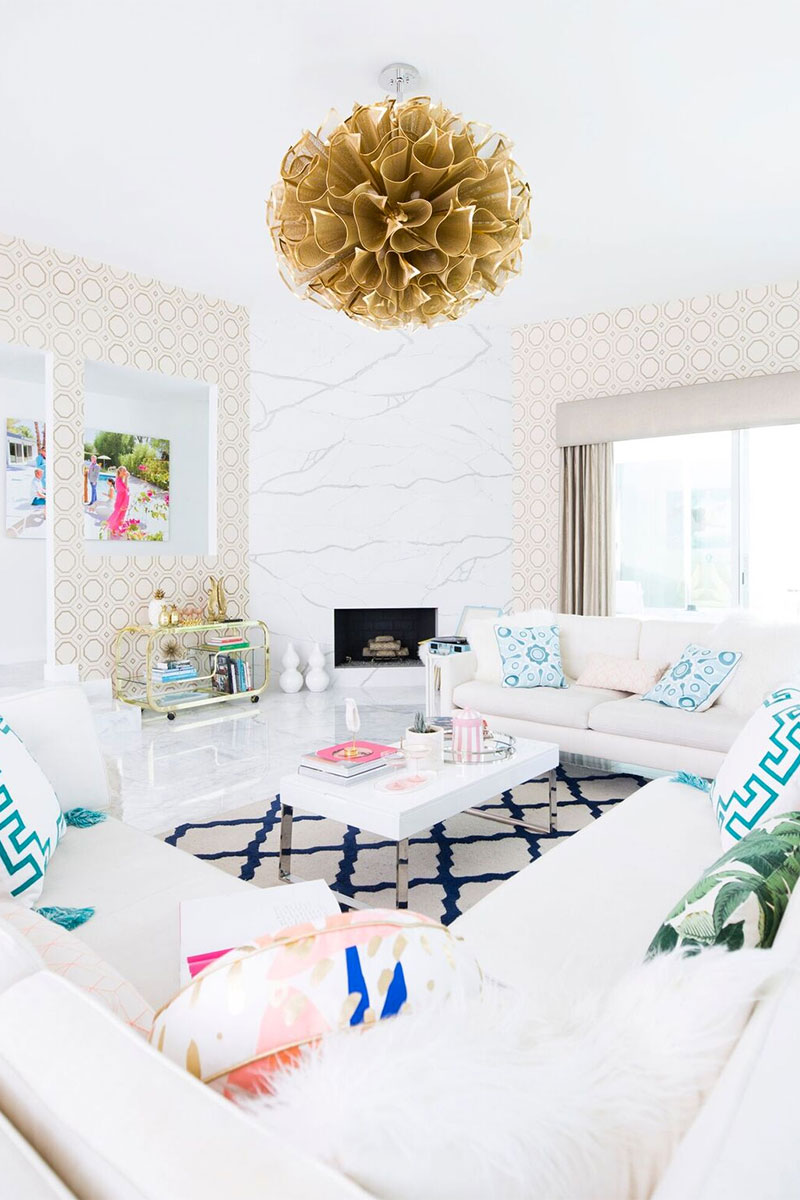 Kelly Golightly's Palm Springs Living Room | Kelly Golightly