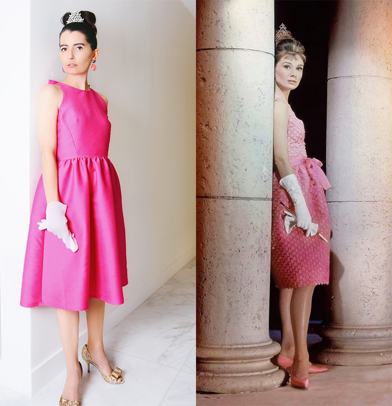 Breakfast at Tiffany's Pink Dress | Kelly Golightly