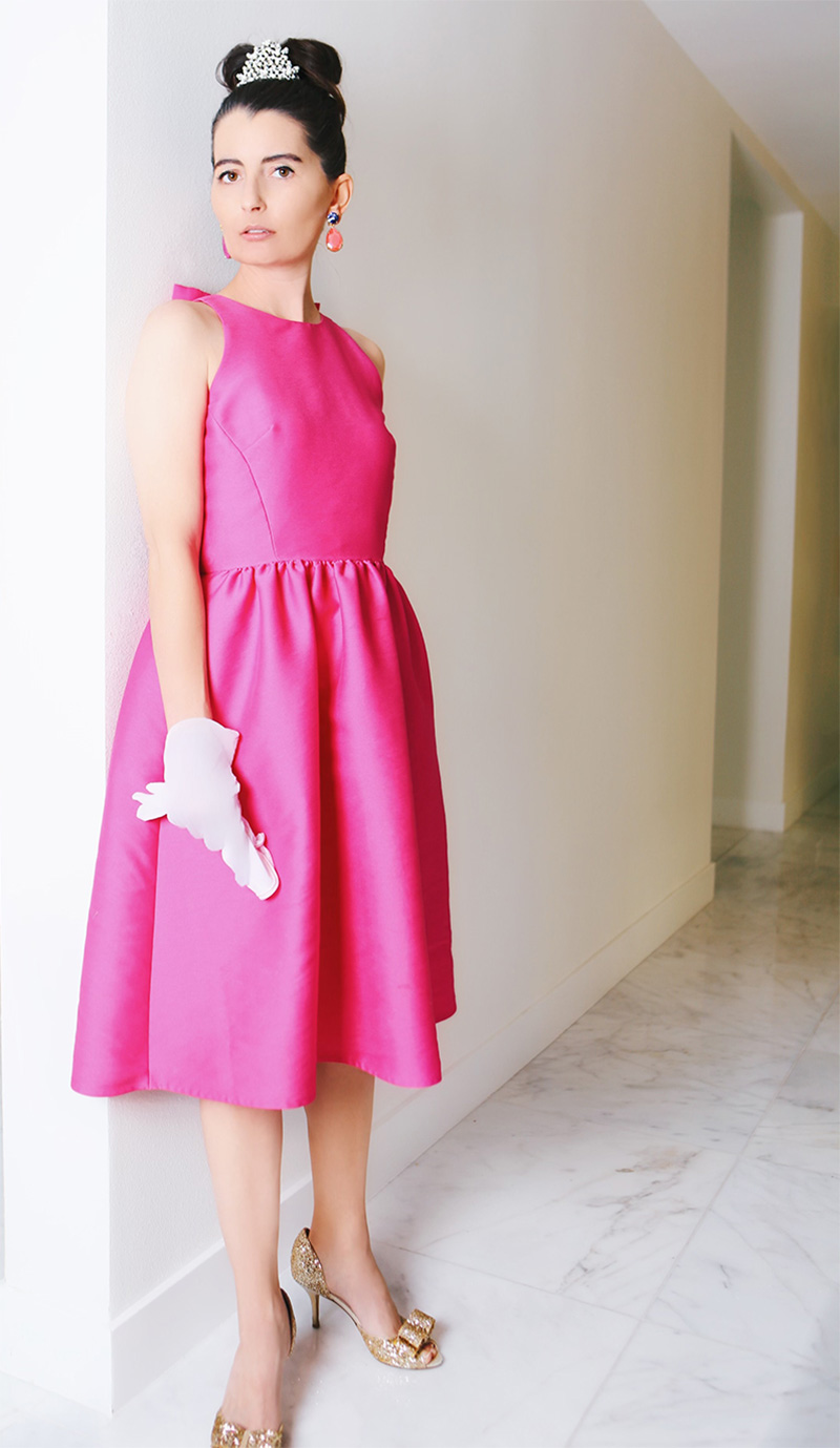 Holly Golightly Pink Dress | Kelly Golightly