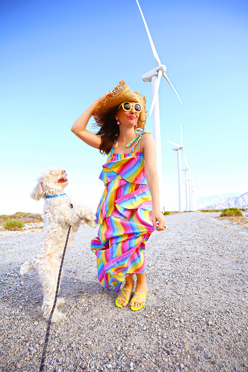 How To Style a Rainbow Dress | Kelly Golightly