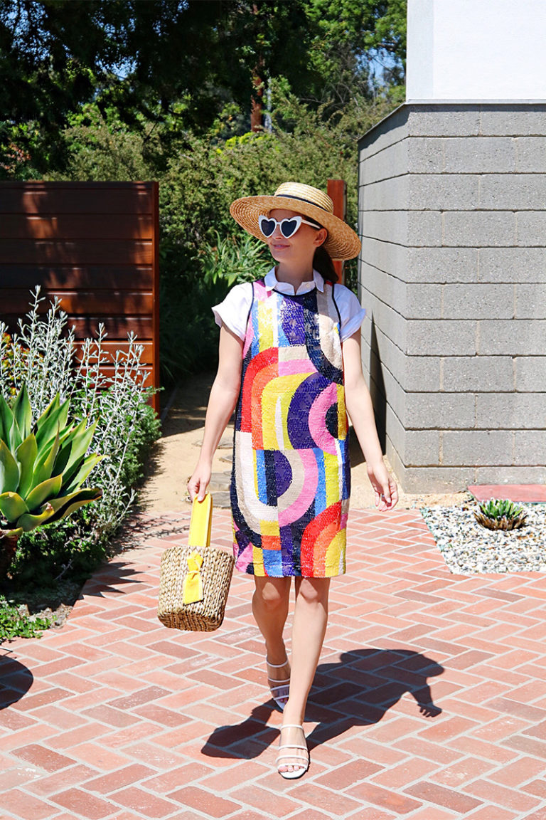 How To Style a Sequin Dress for Day - Kelly Golightly