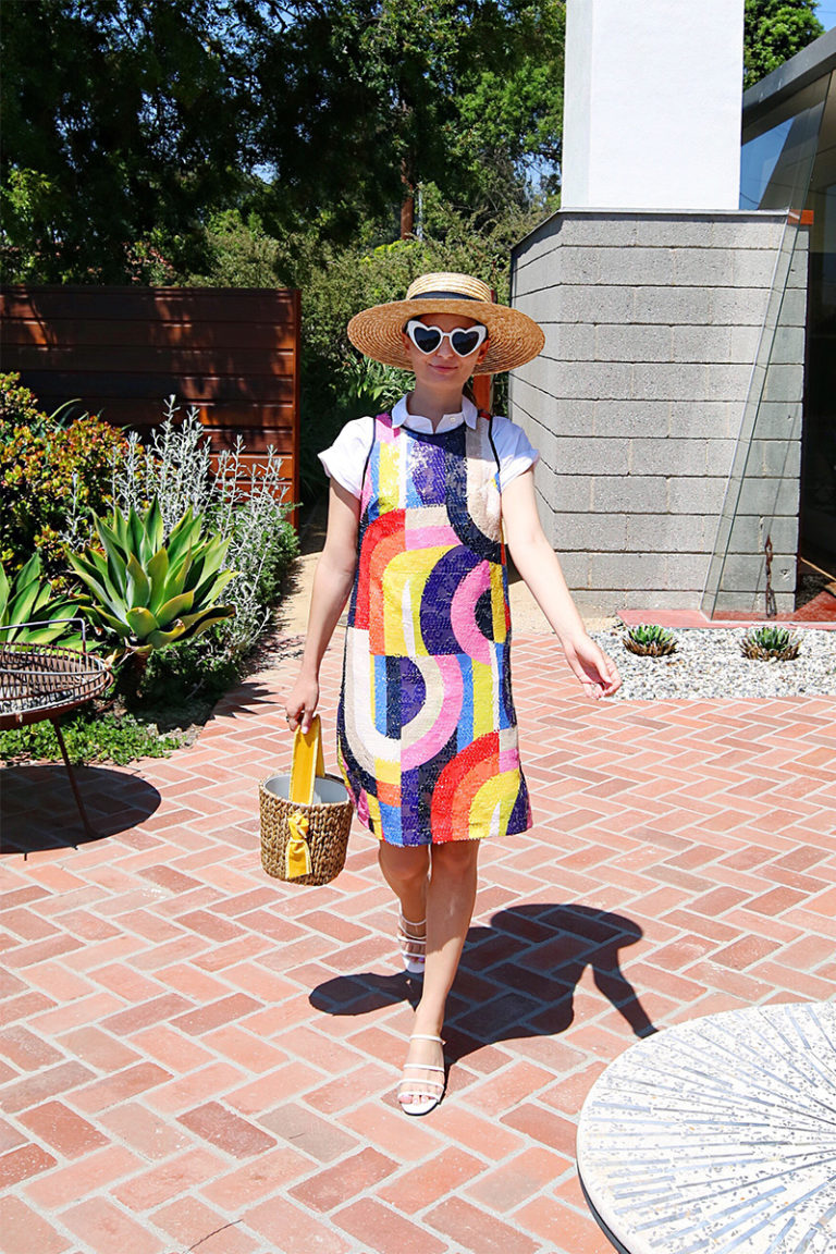 How To Style a Sequin Dress for Day Kelly Golightly