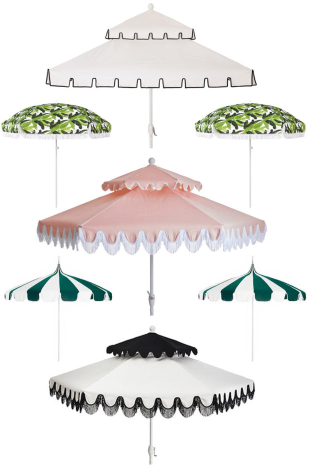 25 Stylish Patio Umbrellas To Make Your Backyard Look Like A Chic Hotel