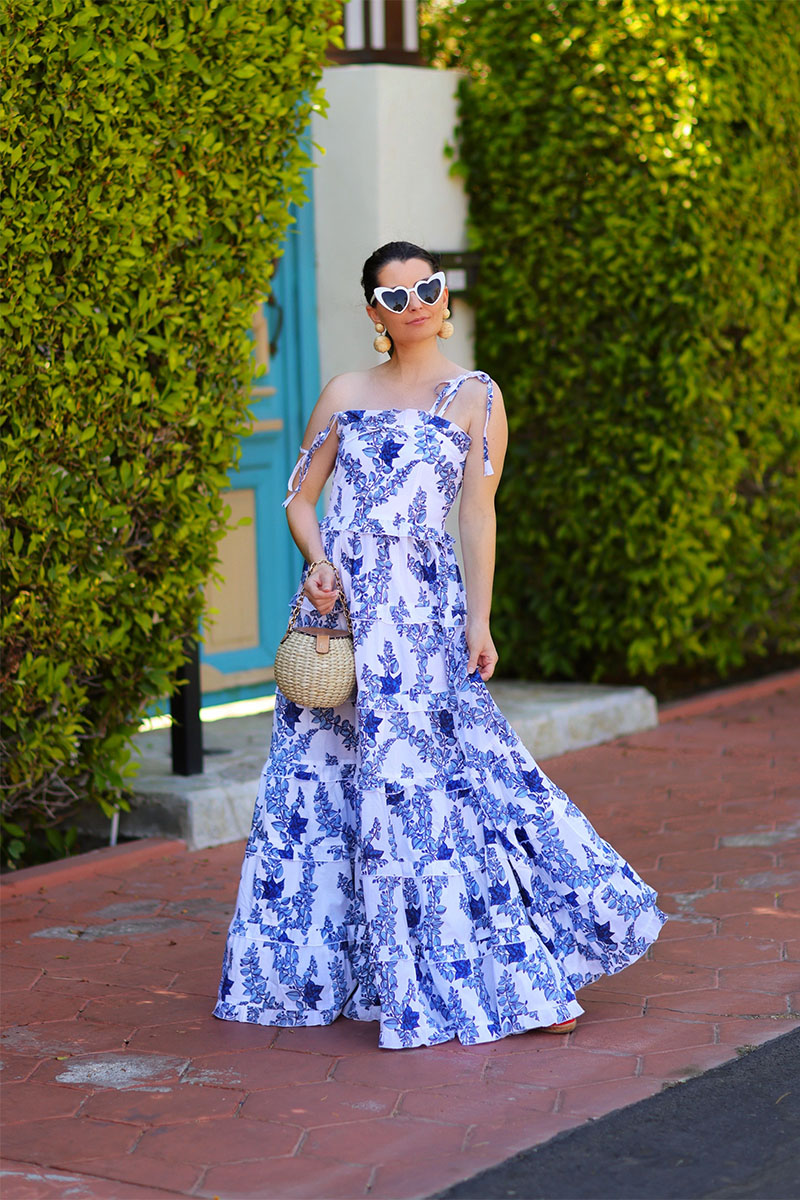 Blue and White Dresses for Summer