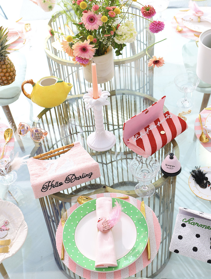 Tablescape Ideas using the Kelly Golightly x Beth Ladd collection
